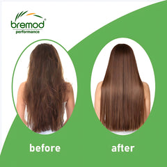 Bremod Milk Rebonding Set (A + B) – Professional Hair Straightening & Nourishing Treatment – 1250ml + 1250ml