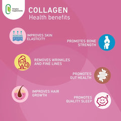 Simplee Collagen Supplement 500mg – 60 Capsules
