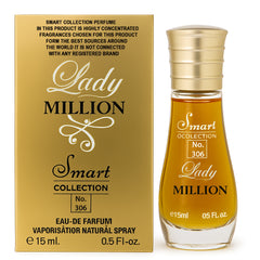 Smart Collection No. 306 Lady Million Eau de Parfum for Women – 15ml