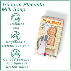 Placenta Milk Exfoliating Soap - 135g