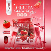 Jennie Moon Gluta Glow Lyco Blink (No Sugar Added Juice) | 10g × 30 Sachets