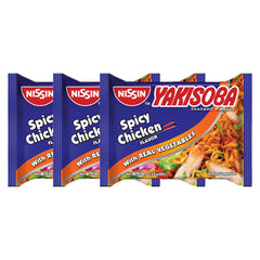 Yakisoba Instant Pancit Spicy Chicken Flavor 59g (2+1) Offer