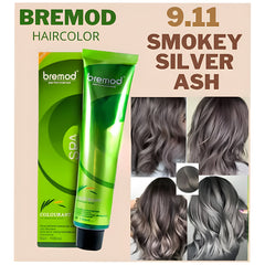 Bremod Performance 9.11 Smokey Silver Ash SPA Hair Color - 100ml