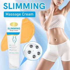 Aichun Beauty Slimming Body Cream with Multi-Action Massage Roller Ball – 100g