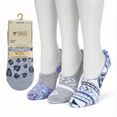 Premium Slipper Socks / Invisible Socks – Pack of 3 (Size 35–40 | Assorted Designs)