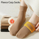Premium Winter Thermal Socks – 3 Pairs (Solid Colors)