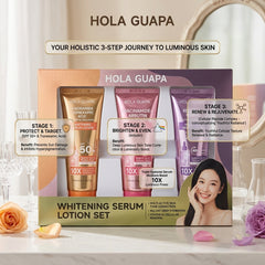 Hola Guapa Whitening Serum Lotion Set