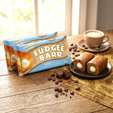 Fudgee Barr Mocha Cake with Vanilla Filling Pack of 10 x 39g | Buy 1 Get 1 Offer