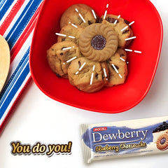 Jack ‘n Jill Dewberry Blueberry Cheesecake Biscuits – 330g (10 x 33g packs)