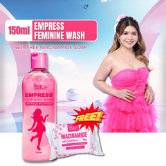 BMRS Empress Feminine Wash with Free Niacinamide Soap
