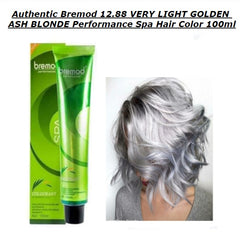 Bremod Performance 12.88 Very Ash Golden Blonde SPA Hair Color - 100ml