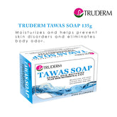 Truderm Tawas Herbal Skin Whitening Soap with Vitamins A, D & E - 135g