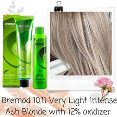 Bremod Performance 10.11 Very Light Intense Ash Blonde SPA Hair Color - 100ml