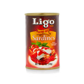 Ligo Extra Hot Sardines In Tomato Sauce With Chili - 155gm
