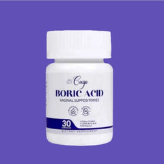 CUSP Boric Acid Vaginal Suppositories – 30 Capsules