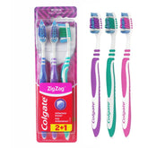 Colgate ZigZag 2+1 Toothbrush - Medium