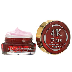 4K Plus Whitening Night Cream 5X Goji Berry – 20g