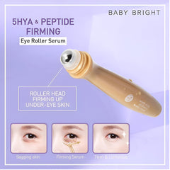 Baby Bright 5HYA & Peptide Firming Eye Roller Serum - 15ml