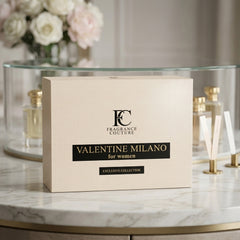 Fragrance Couture Valentine Milano For Women – 3 Piece Gift Set