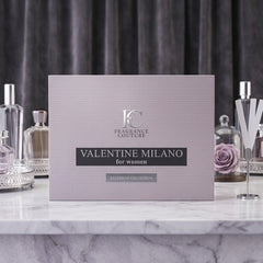 Fragrance Couture Valentine Milano For Women – 3 Piece Gift Set