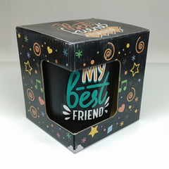 MY BEST FRIEND Ceramic Mug in Gift Box – With Free Gift Wrap
