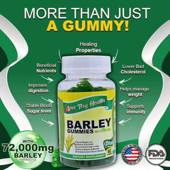 Love Thy Health Barley Gummies – 60 Gummies (1200 mg per serving)