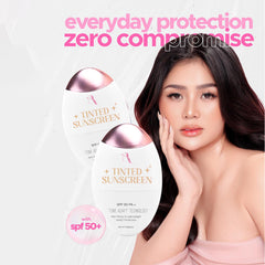 S&J Beauty Tinted Sunscreen SPF 50 PA+ (30g) - Buy 1 Get 1 Offer