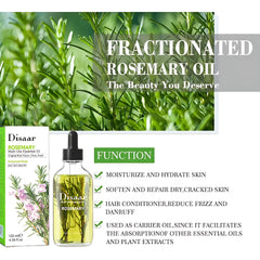 Disaar Rosemary Multi-Use Essential Oil – 120ml