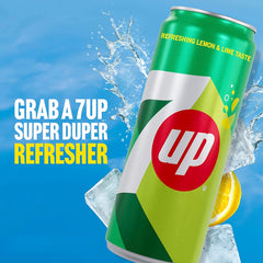 7UP Lemon & Lime Soft Drink Can – 330ml
