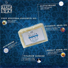 Crystal Infinity Gluta Peeling Soap – 150g