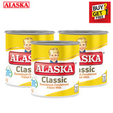 Alaska Classic Sweetened Condensed Filled Milk – 377g (2+1 Offer)