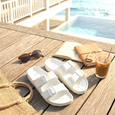 Slipper Double Buckle EVA Comfort Slides- Unisex style