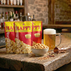 Happy Peanuts BBQ – 100g (3pcs Combo Pack)