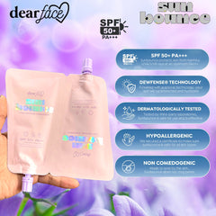 Dear Face Sunbounce Daily Defense Sunscreen SPF50+ PA+++ – 30ml (Twin Pack)