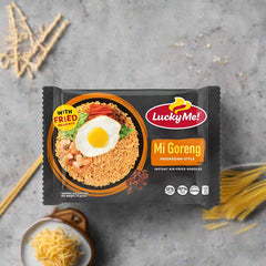 Lucky Me! Mi Goreng Stir-Fry Noodles Indonesian-Style - 74g