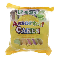 Regent Assorted Cakes – Combo Pack (2 × 200g | 20g × 20 pieces)
