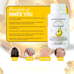 Inner You Placenta Collagen Beauty Essentials – 120 Tablets
