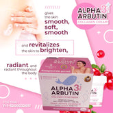 Precious Skin Alpha Arbutin 3 Plus Collagen Cream for Face and Body - 100g