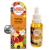 8888 Total Double Whitening Serum AHA Collagen Glutathione -40g