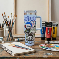 Stainless Steel Insulated Labubu Tumbler- 1200ml