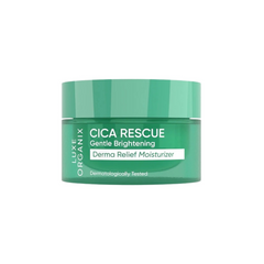 Luxe Organix Cica Rescue Gentle Brightening Derma Relief Moisturizer 50g
