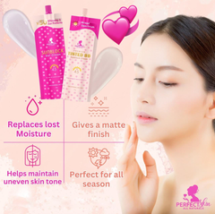 Perfect Skin Sunblock Gel + Tinted BB Sunblock Cream SPF45 (Twin Pack)