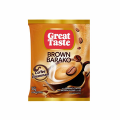 Great Taste Brown Barako Coffee Mix - 30g X 10 Sachets