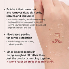 Dr. Melaxin Peel Shot Exfoliating Black Rice Ampoule – 80ml