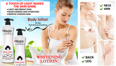 Kojic Skin Lightening Natural Skin Care Treatment All Day Hydrating & Smoothing Body Lotion -500ml