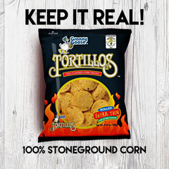 Granny Goose Tortillos Chili Flavoured Corn Snack 100gm