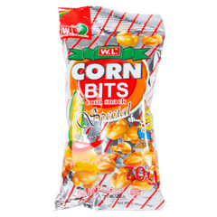 WL Food Corn Bits Snack Combo Pack – 3 Flavors (70g each)