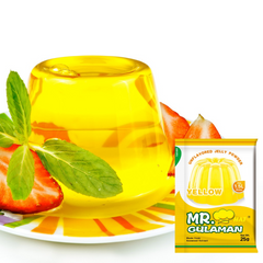 Mr. Hat Gulaman Unflavored Yellow Jelly Powder - 25g