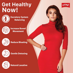 Fitne Herbal Infusion Original Formula Herbal Tea – 5 Packs Combo + FREE Sports Water Bottle