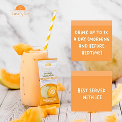 Luxe Slim Beauty Smoothie Cantaloupe Melon - 210g
